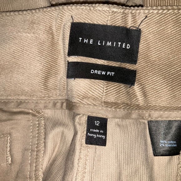 The Limited Drew Fit Corduroy Pant In Oatmeal Ultra Soft and Super Flattering - Picture 11 of 14
